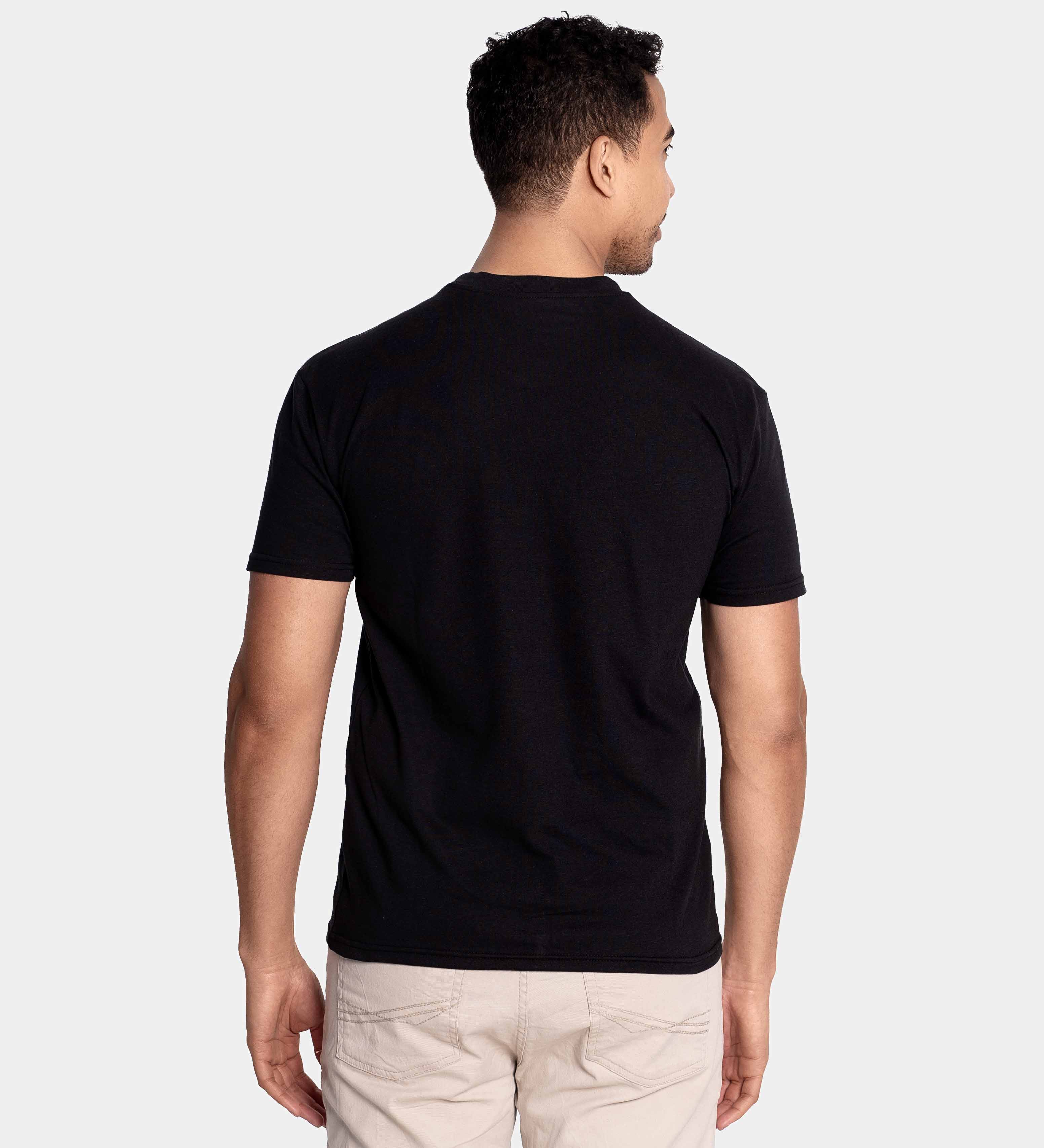 Crew neck black shirt online