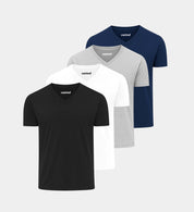 V-Neck Essential 4er Pack